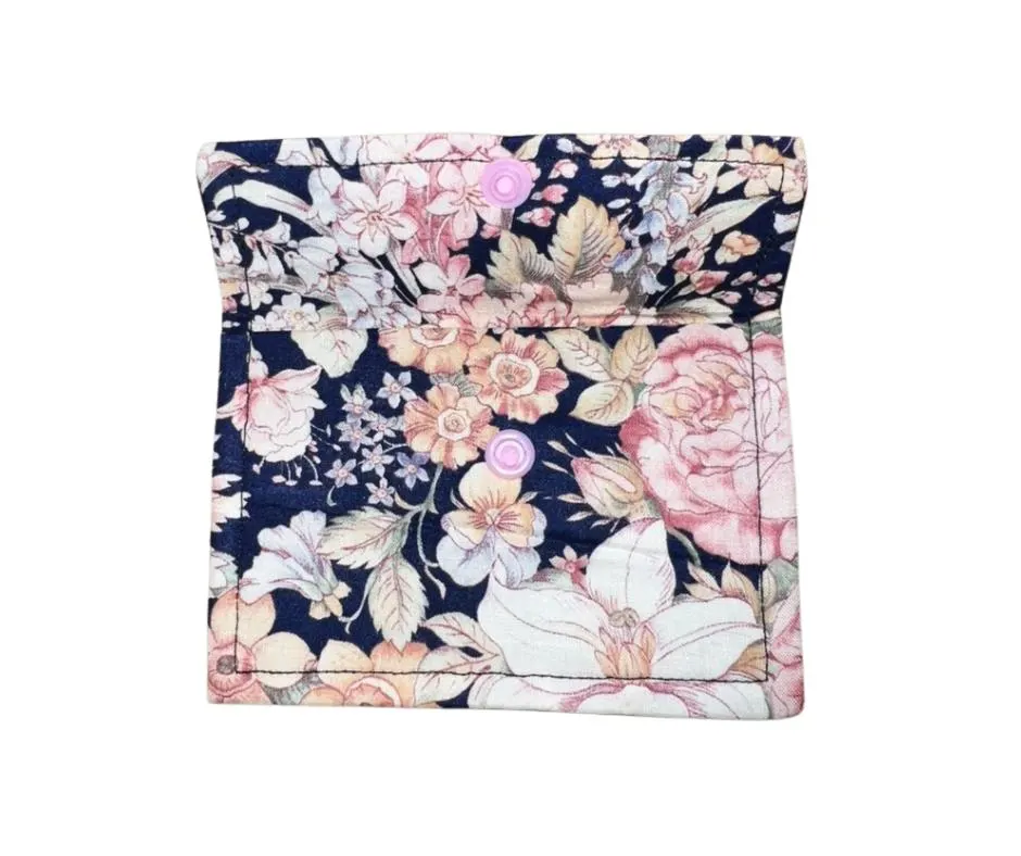 Floral Hand Sewn Fabric Wallet - Image 7