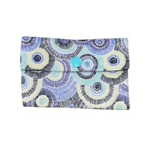 Hand-Sewn Fabric Wallet – Radiant Retro Vibes