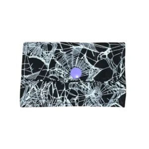 Spider Web Hand Sewn Fabric Wallet